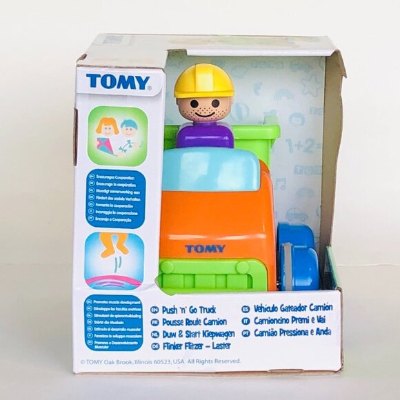 New Sealed  Tomy  Push & Go Vehicles Truck For Age 12 Months + - Picture 6 of 12
